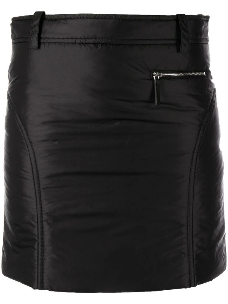 KHAITE padded mini skirt - Black Cover