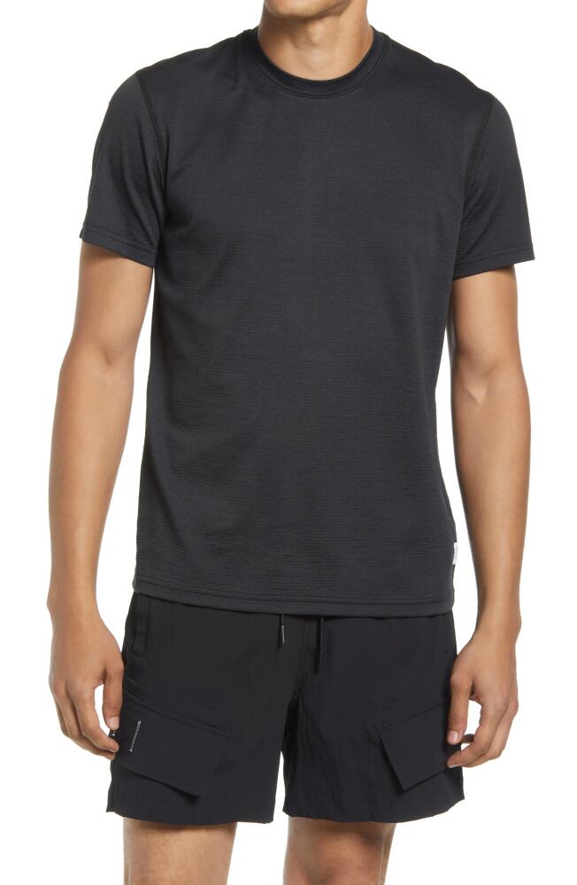 Reigning Champ Solotex Mesh T-Shirt in H. Black Cover