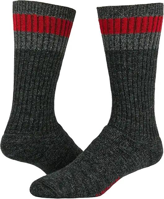 Wigwam Merino Hiker Midweight Crew (Red) Crew Cut Socks Shoes Cover