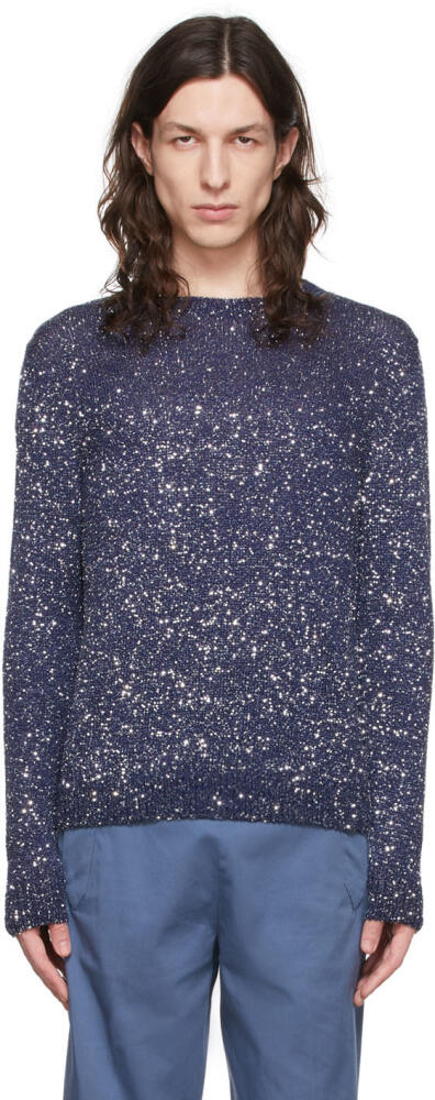 Stella McCartney Navy Nylon Sweater Cover