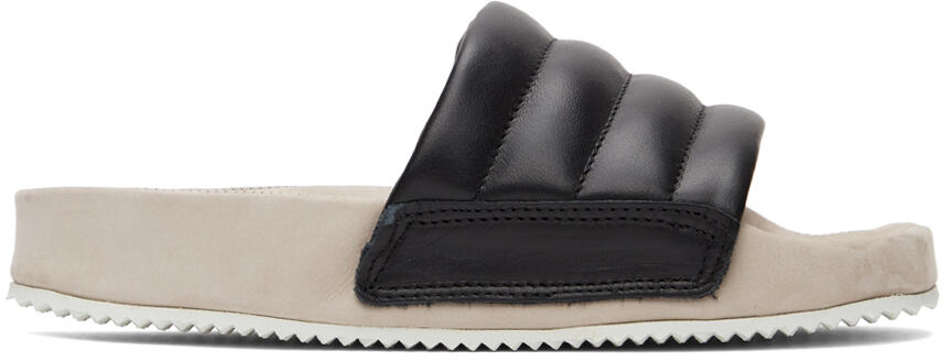 Spalwart Black Pause Puff Sandals Cover