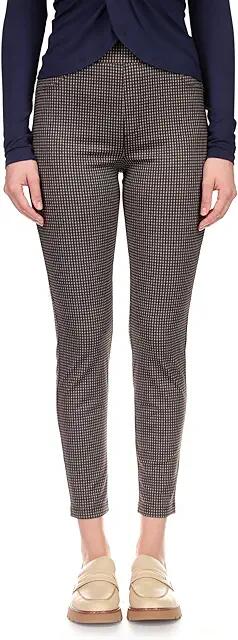 Sanctuary Runway Ponte Leggings with Functional Pockets (Solid Gold Check) Women's Casual Pants Cover