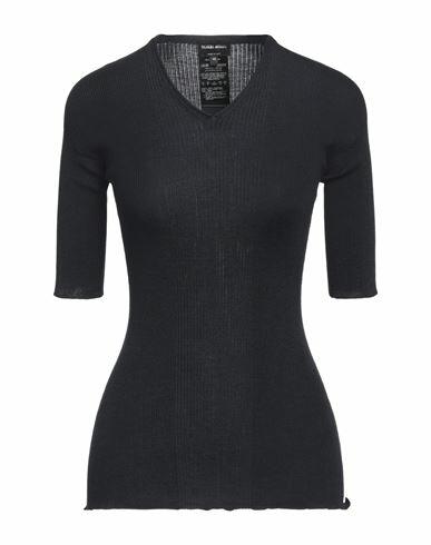 Giorgio Armani Woman Sweater Midnight blue Virgin Wool, Silk, Cashmere Cover