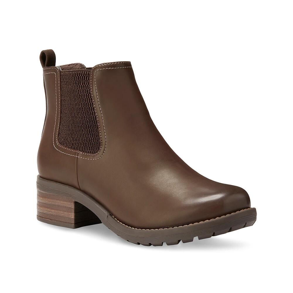 Eastland Wide Width Jasmine Chelsea Boot | Women's | Dark Brown Cover