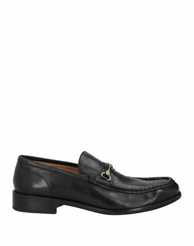 Seboy's Man Loafers Black Leather Cover