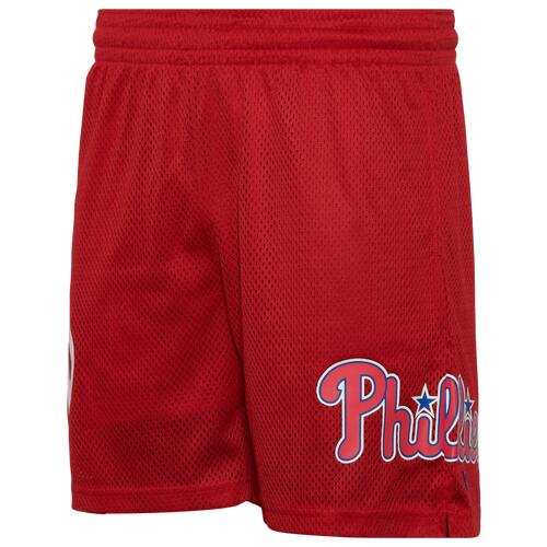 New Era Phillies 7" Fitted OTC Shorts - Mens Red/Red Cover