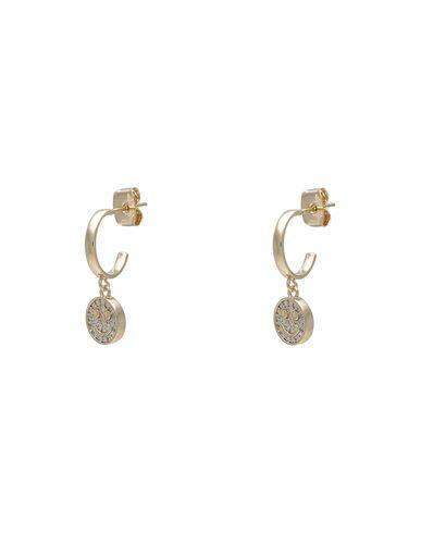 Estella Bartlett Sparkle Smiley Hoops Woman Earrings Gold Brass Cover