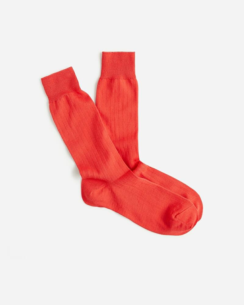 J.Crew Ribbed dress socks Cover