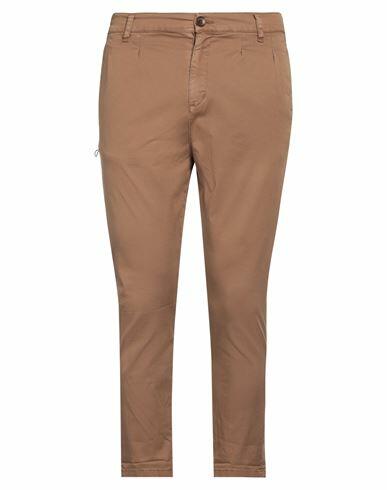 Imperial Man Pants Brown Cotton, Elastane Cover