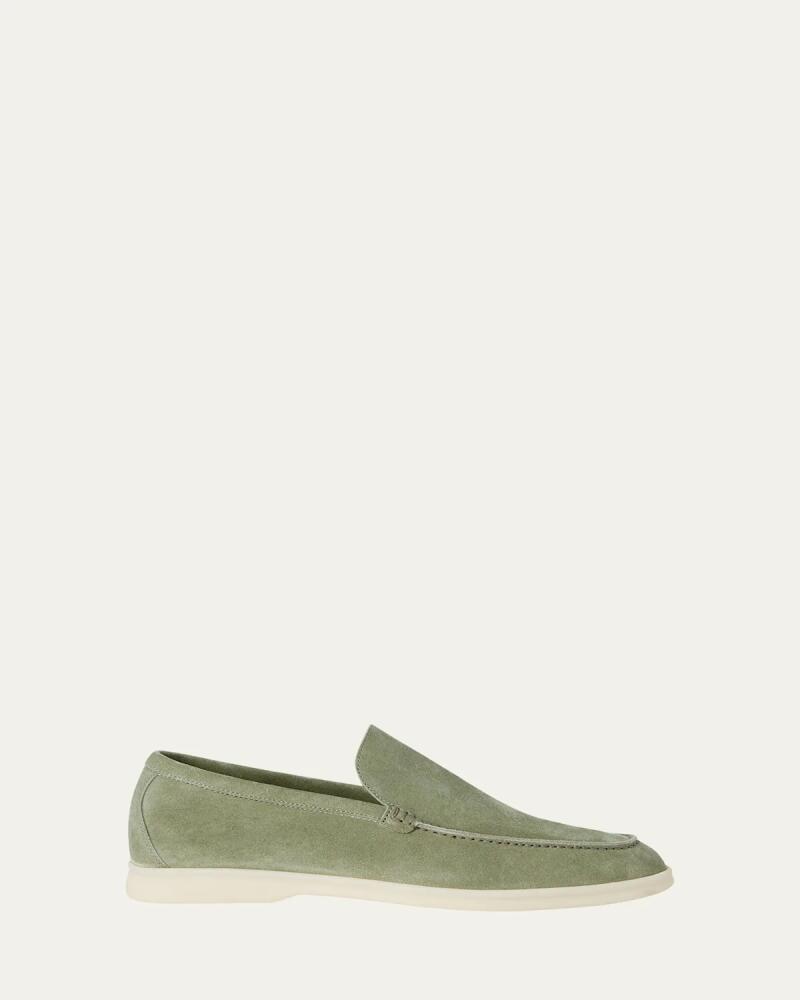 Loro Piana Men's Summer Walk Suede Loafers Cover