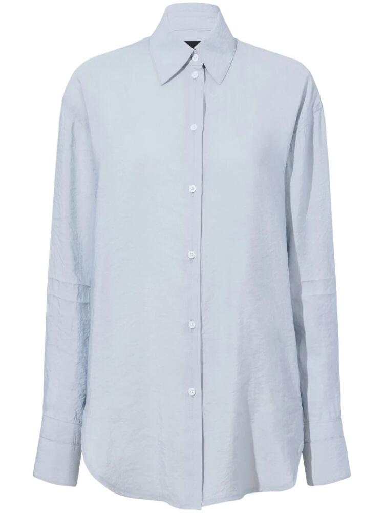 Proenza Schouler Lydia long-sleeve shirt - Blue Cover