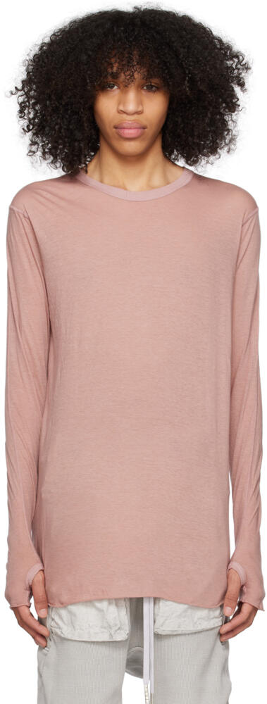 Boris Bidjan Saberi Pink LS1 TF Long Sleeve T-Shirt Cover