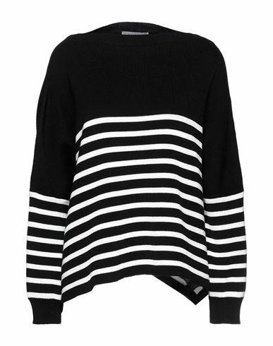 Valentino Garavani Woman Sweater Black Cotton Cover