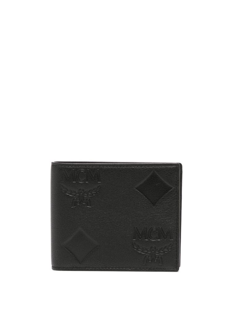 MCM Aren Maxi monogram wallet - Black Cover