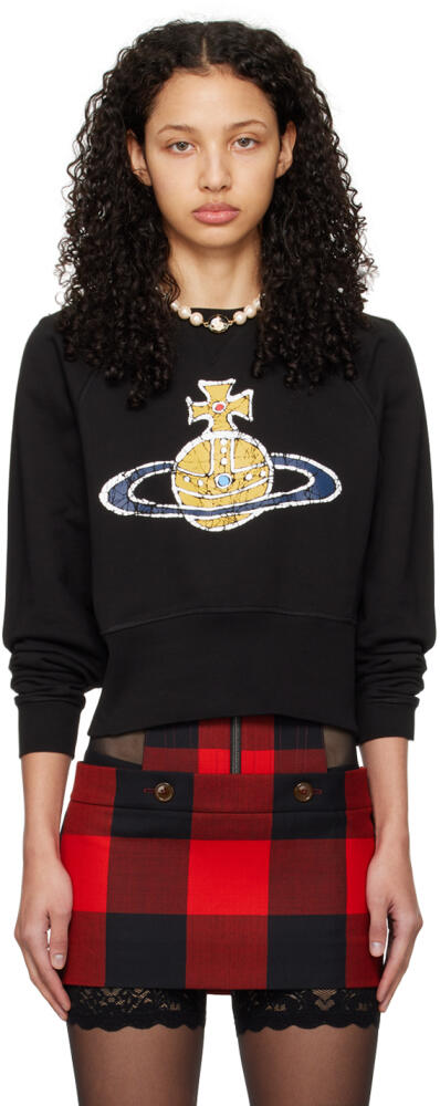 Vivienne Westwood Black Time Machine Sweatshirt Cover