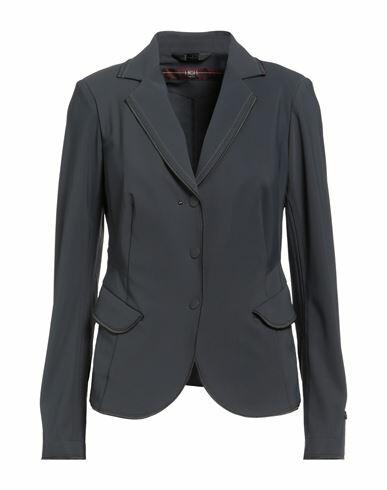 High Woman Blazer Slate blue Nylon, Elastane Cover