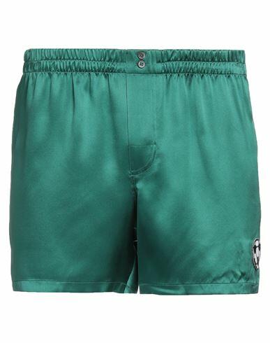 Dolce & gabbana Man Shorts & Bermuda Shorts Green Silk Cover