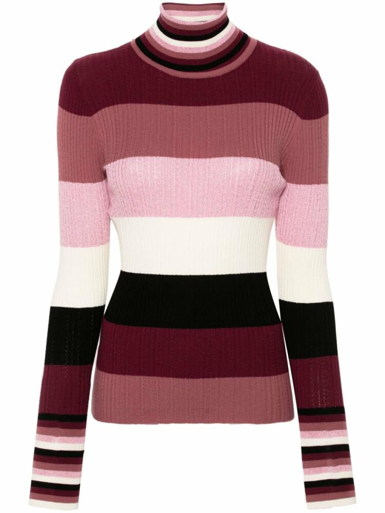 LIU JO colourblock sweater - Pink Cover