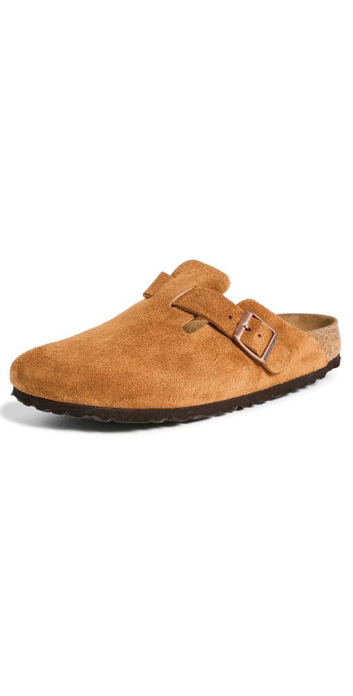 Birkenstock Boston Soft Footbed Clogs Mink Cover