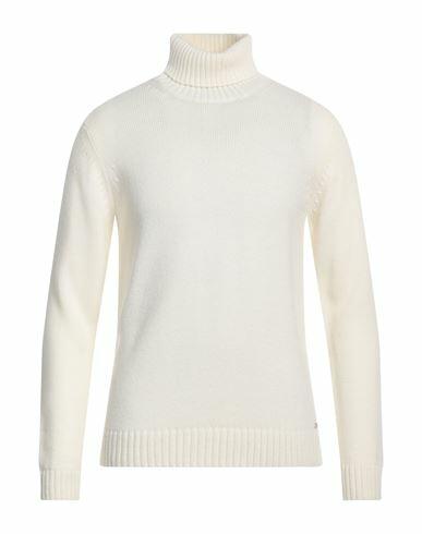 Markup Man Turtleneck Ivory Acrylic, Wool Cover