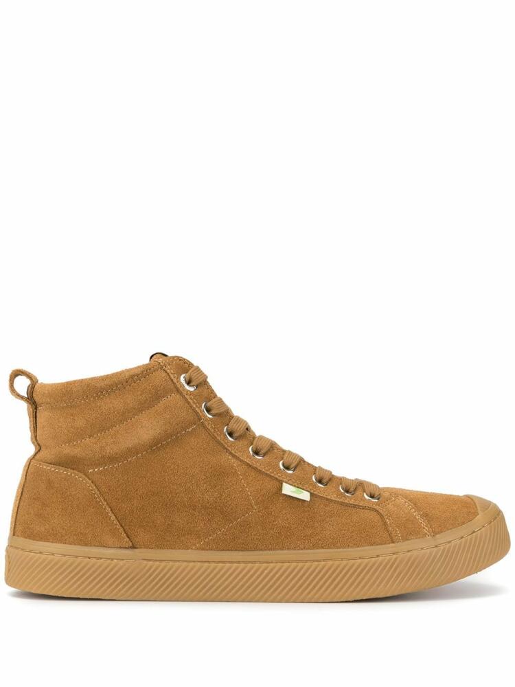 Cariuma OCA suede high-top sneakers - Brown Cover