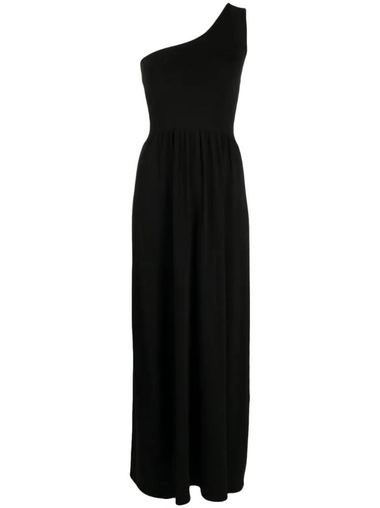 Matteau one-shoulder maxi dress - Black Cover