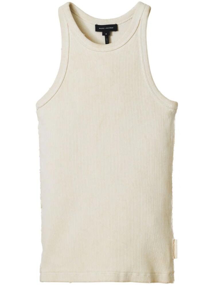 Marc Jacobs Grunge ribbed tank top - Neutrals Cover