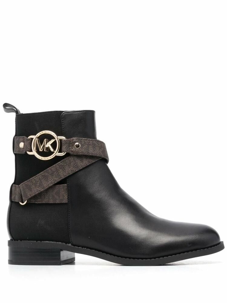 Michael Kors Rory logo-trim boots - Black Cover