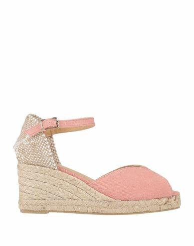 Castañer Woman Espadrilles Pink Textile fibers Cover