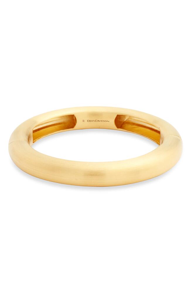 Dean Davidson Large Dune Hinge Bangle Bracelet in Gold Cover