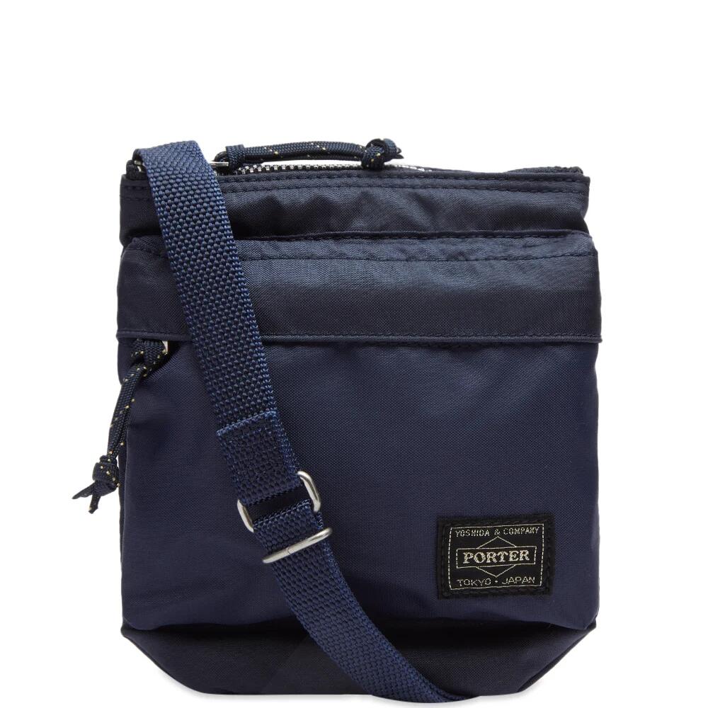 Porter-Yoshida & Co. Force Shoulder Pouch in Navy Cover