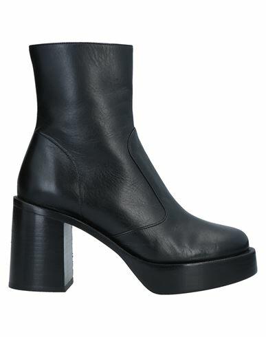 Simon Miller Woman Ankle boots Black Lambskin Cover