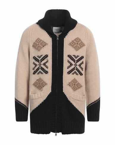 Circolo 1901 Man Cardigan Black Wool, Polyamide Cover