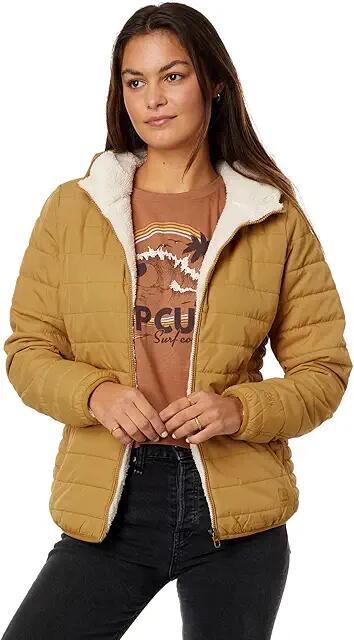 Rip Curl Anti-Series Anoeta Classic Jacket (Tobacco) Women's Clothing Cover