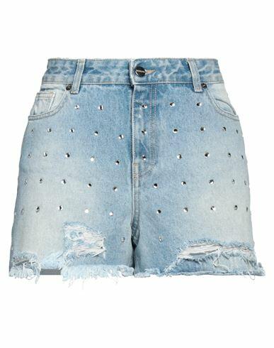 Barrow Woman Denim shorts Blue Cotton Cover