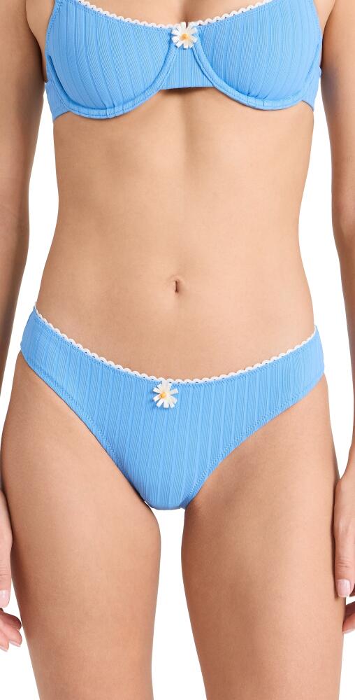 Solid & Striped The Daphne Bikini Bottoms Marina Blue Cover