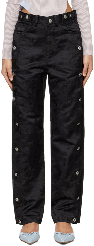 Feng Chen Wang Black Dragon Trousers Cover