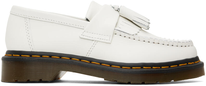 Dr. Martens White Adrian Loafers Cover