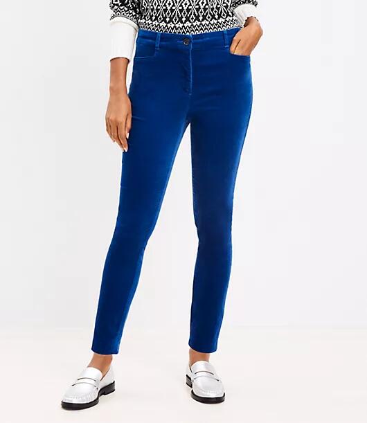 Loft Tall Sutton Skinny Pants in Velvet Cover