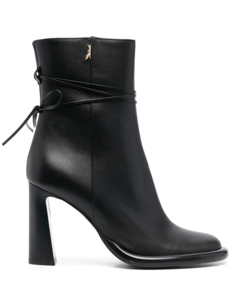 Patrizia Pepe 95mm leather ankle boots - Black Cover