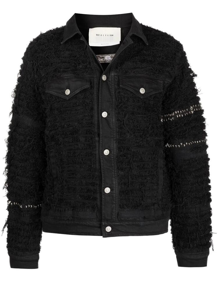 1017 ALYX 9SM stud-embellished denim jacket - Black Cover