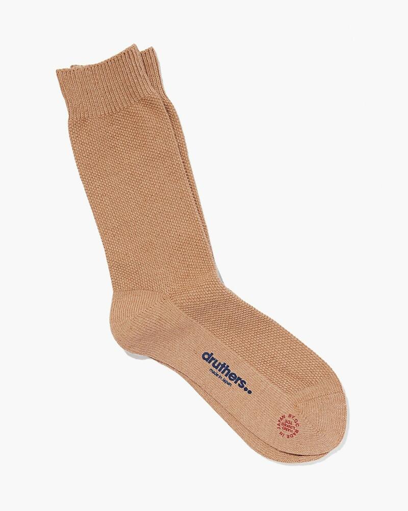 J.Crew Druthers™ pique crew socks Cover