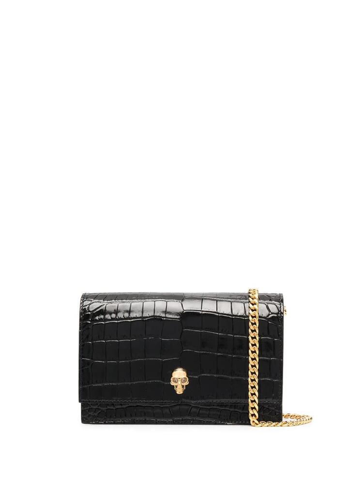 Alexander McQueen small Skull crossbody bag - Black Cover