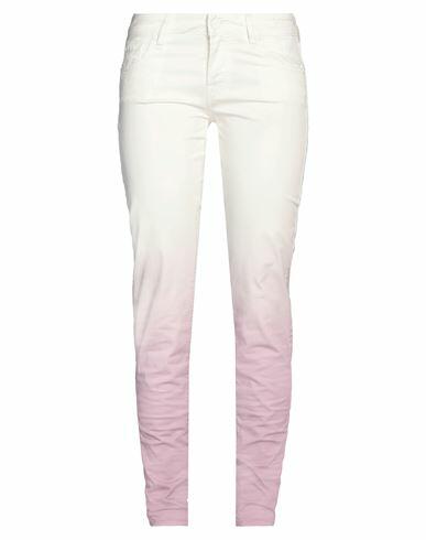 Jacob Cohёn Woman Pants White Cotton, Elastane Cover