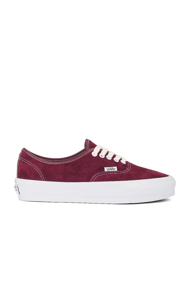 Vans Vault Authentic Reissue 44 Sneaker in Burgundy Cover