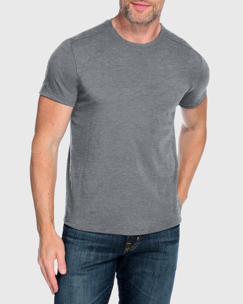 Fisher + Baker Men's Everyday Wool Crewneck T-Shirt Cover