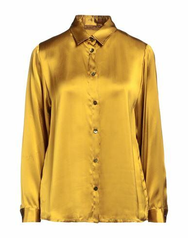 Siyu Woman Shirt Mustard Viscose Cover