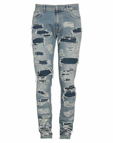 Represent Man Jeans Blue Cotton, Polyester, Elastane Cover