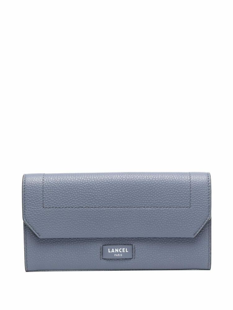 Lancel Ninon long flap wallet - Blue Cover