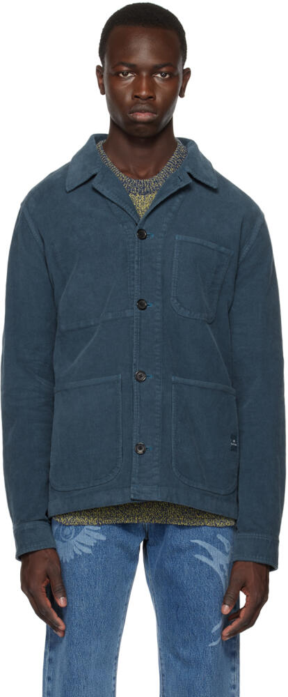 PS by Paul Smith Blue Pocket Jacket Cover